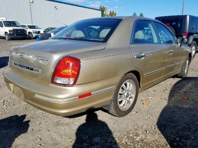 KMHFU45E62A178174 - 2002 HYUNDAI XG 350 GOLD photo 4