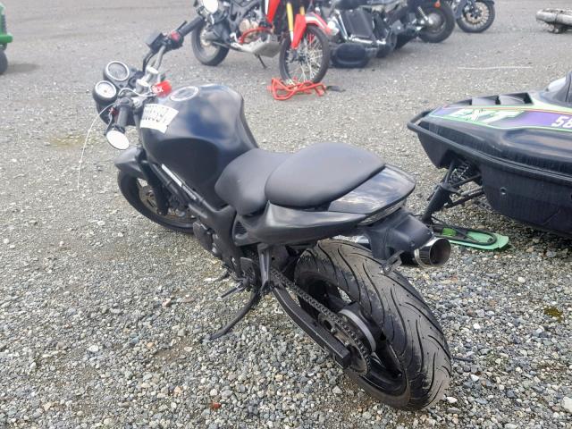 JS1VP52A112103853 - 2001 SUZUKI SV650 S BLACK photo 3