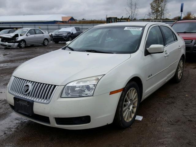 3MEHM081X8R641588 - 2008 MERCURY MILAN PREM WHITE photo 2