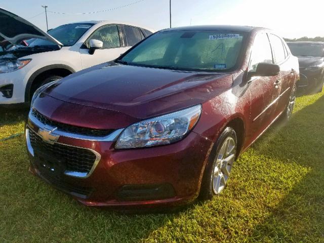 1G11C5SL2FF246319 - 2015 CHEVROLET MALIBU 1LT 红色 照片 2