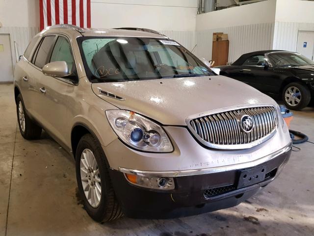 5GALRBED1AJ221906 - 2010 BUICK ENCLAVE CX TAN photo 1