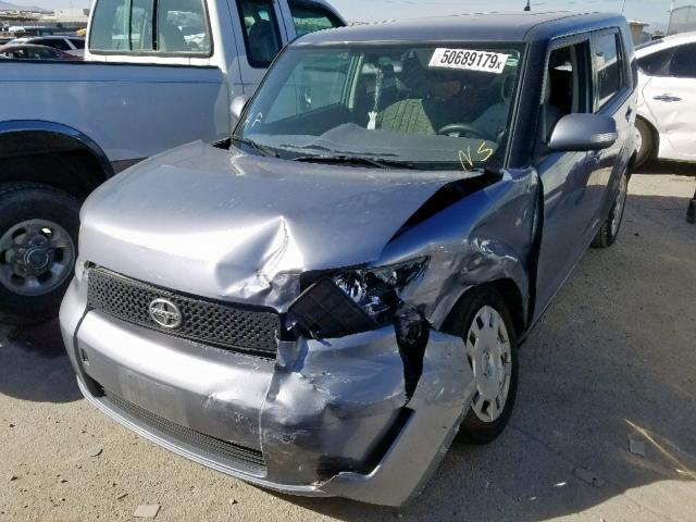 JTLZE4FE6A1104270 - 2010 TOYOTA SCION XB 灰色 照片 2