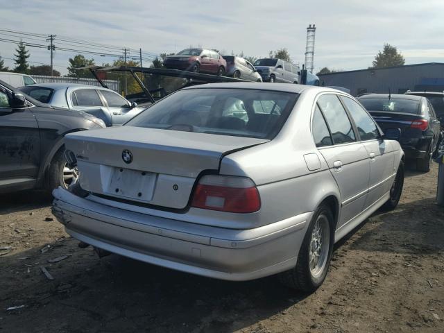 WBADT33401GF41082 - 2001 BMW 525 I SILVER photo 4