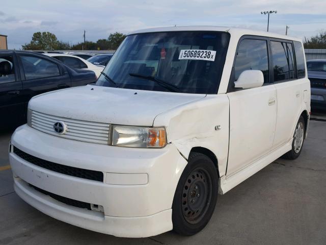JTLKT324X54008337 - 2005 TOYOTA SCION XB Ақ фото 2