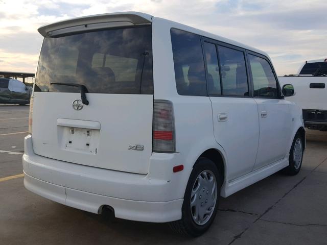JTLKT324X54008337 - 2005 TOYOTA SCION XB Ақ фото 4