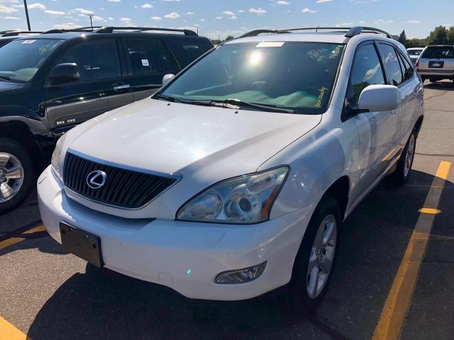 2T2HK31UX7C035401 - 2007 LEXUS RX 350 WHITE photo 2