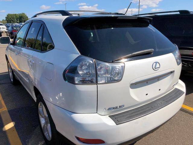 2T2HK31UX7C035401 - 2007 LEXUS RX 350 WHITE photo 3