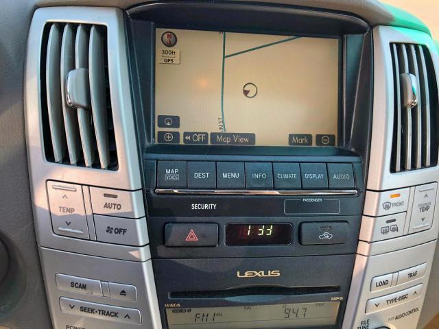 2T2HK31UX7C035401 - 2007 LEXUS RX 350 WHITE photo 8