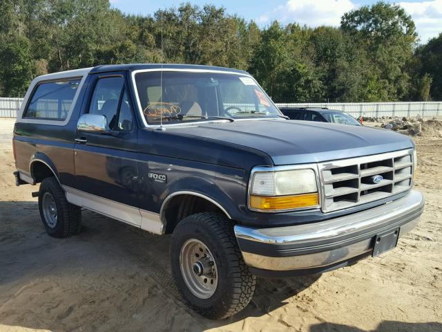 1FMEU15H7NLA71275 - 1992 FORD BRONCO U10 GREEN photo 1