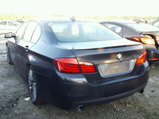 WBAFR7C51DC819729 - 2013 BMW 535 I BLACK photo 3