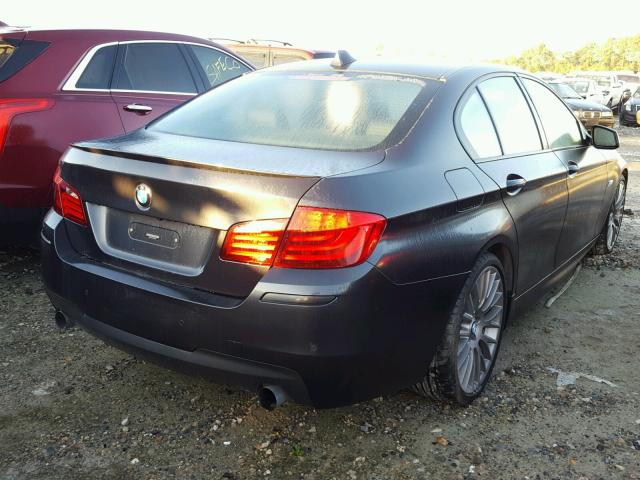 WBAFR7C51DC819729 - 2013 BMW 535 I BLACK photo 4