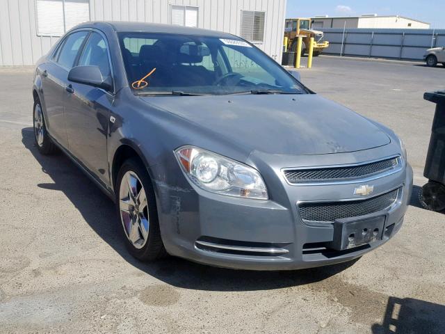 1G1ZH57B584252215 - 2008 CHEVROLET MALIBU 1LT CHARCOAL photo 1