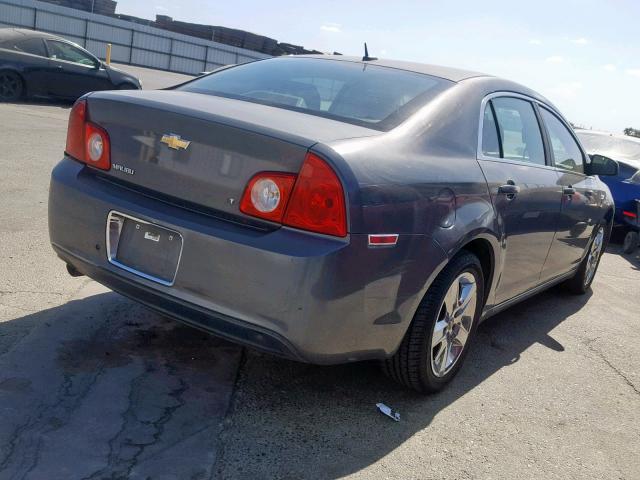 1G1ZH57B584252215 - 2008 CHEVROLET MALIBU 1LT CHARCOAL photo 4