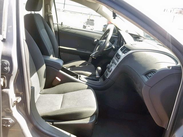 1G1ZH57B584252215 - 2008 CHEVROLET MALIBU 1LT CHARCOAL photo 5