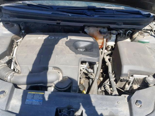 1G1ZH57B584252215 - 2008 CHEVROLET MALIBU 1LT CHARCOAL photo 7
