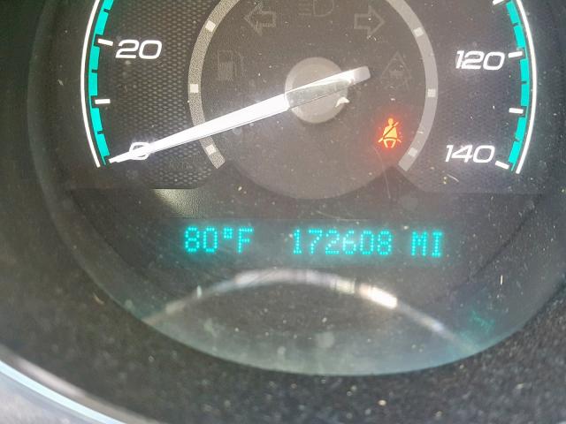 1G1ZH57B584252215 - 2008 CHEVROLET MALIBU 1LT CHARCOAL photo 8