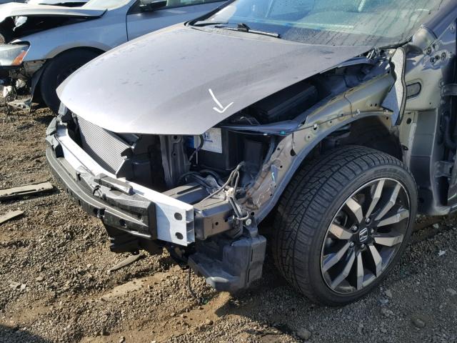 2HGFB2F92FH515934 - 2015 HONDA CIVIC EXL 灰色 照片 9