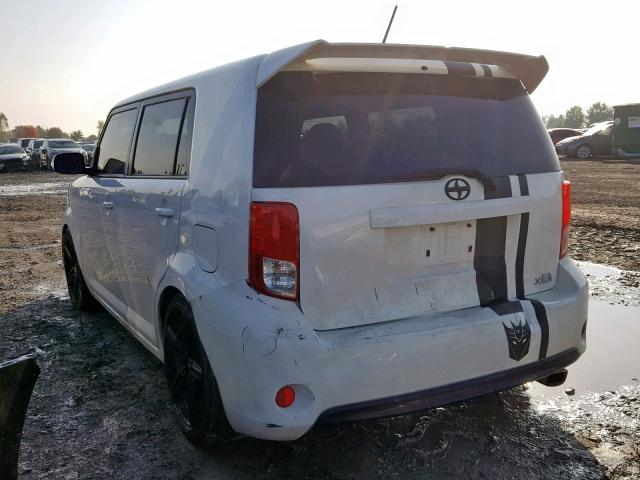 JTLZE4FE9DJ033277 - 2013 TOYOTA SCION XB Ақ фото 3