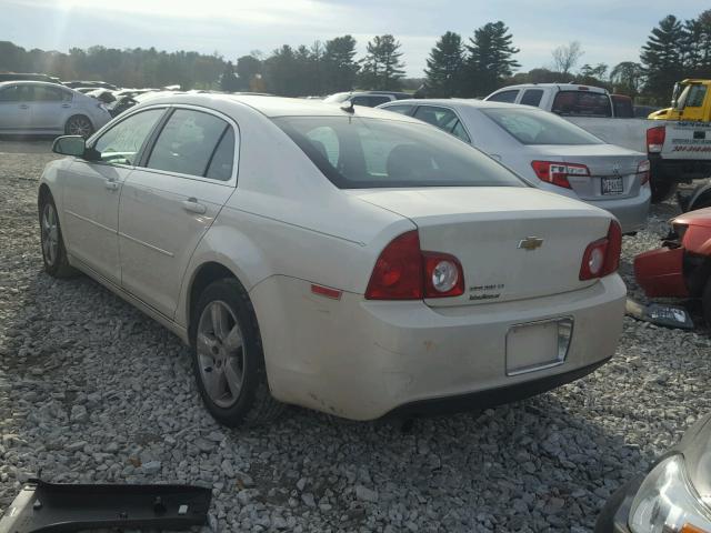 1G1ZC5E15BF278222 - 2011 CHEVROLET MALIBU 1LT WHITE photo 3