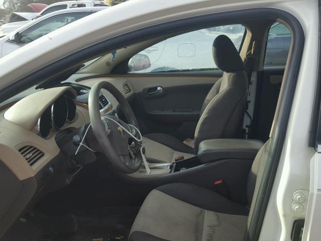 1G1ZC5E15BF278222 - 2011 CHEVROLET MALIBU 1LT WHITE photo 5