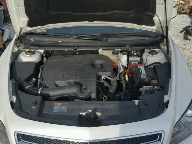 1G1ZC5E15BF278222 - 2011 CHEVROLET MALIBU 1LT WHITE photo 7