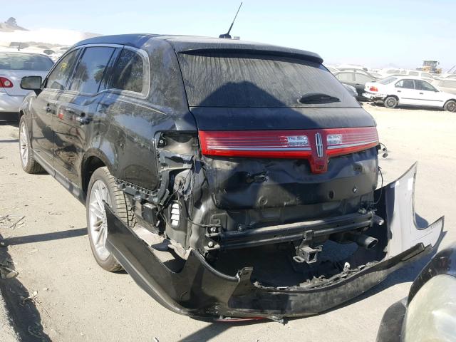 2LMHJ5AT1EBL52001 - 2014 LINCOLN MKT BLACK photo 3