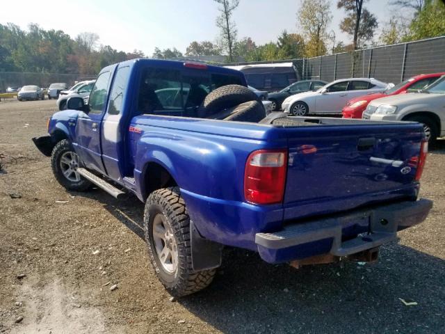 1FTZR45E83PA32473 - 2003 FORD RANGER SUP BLUE photo 3