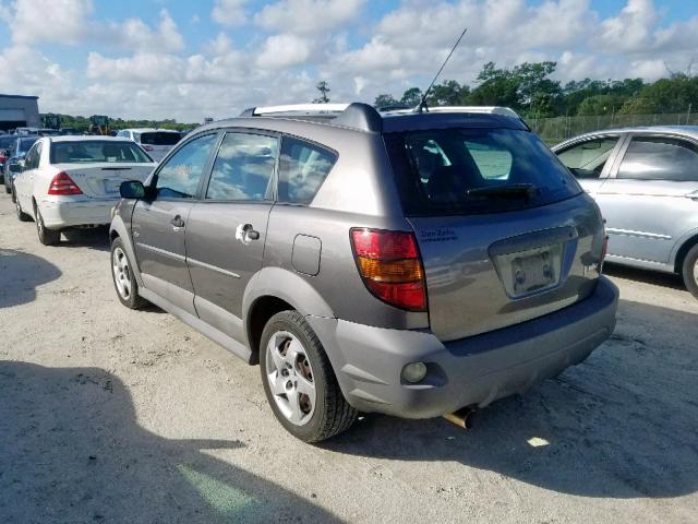 5Y2SL65896Z443950 - 2006 PONTIAC VIBE GRAY photo 3