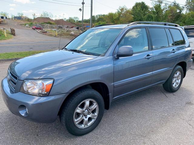 JTEEP21A170210276 - 2007 TOYOTA HIGHLANDER BLUE photo 2