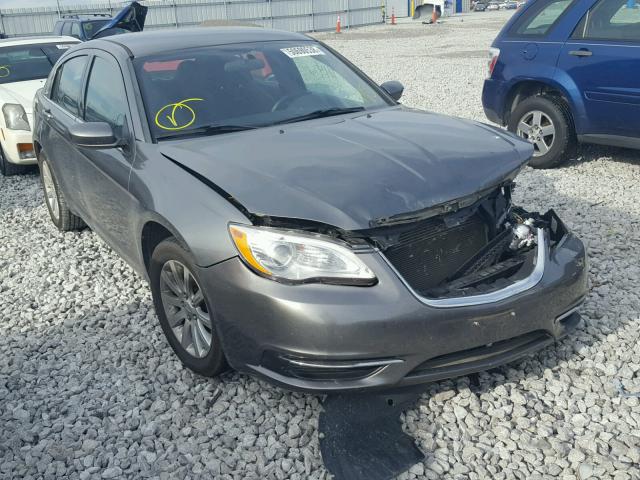 1C3CCBBB6CN164119 - 2012 CHRYSLER 200 TOURIN GRAY photo 1