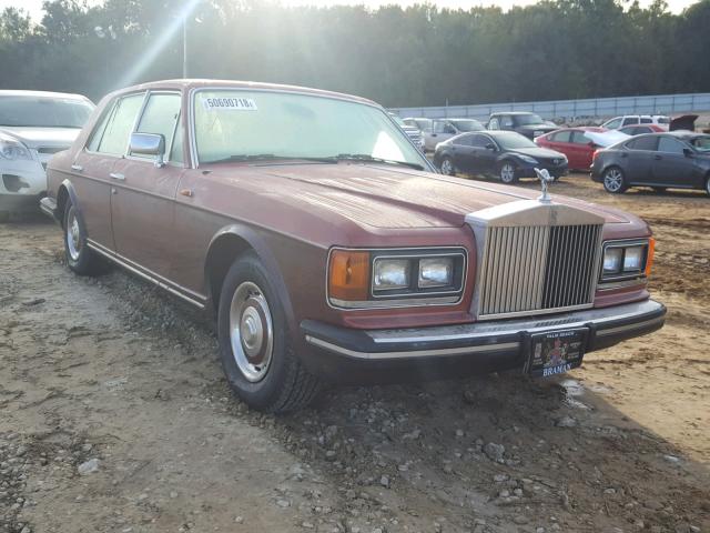 SCAZS42A5CCX06082 - 1982 ROLLS-ROYCE SILVER SPI MAROON photo 1