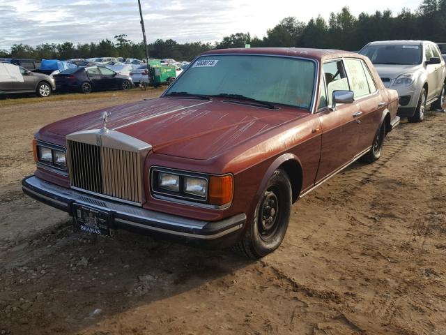 SCAZS42A5CCX06082 - 1982 ROLLS-ROYCE SILVER SPI Tünd qırmızı foto 2