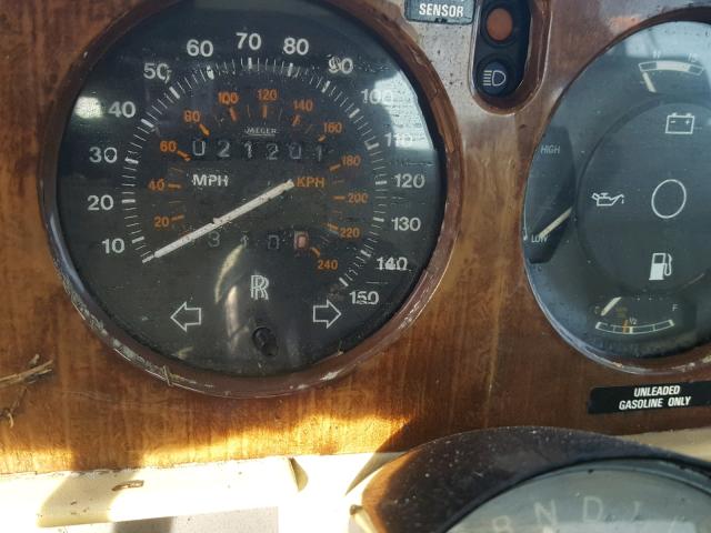 SCAZS42A5CCX06082 - 1982 ROLLS-ROYCE SILVER SPI Tünd qırmızı foto 8