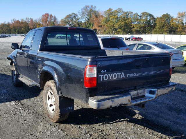 JT4UN24D0V0049105 - 1997 TOYOTA T100 XTRAC BLACK photo 3