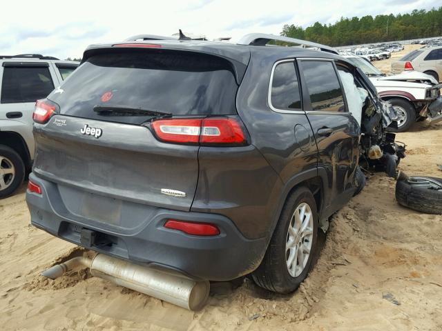 1C4PJLCB5EW245374 - 2014 JEEP CHEROKEE L CHARCOAL photo 4