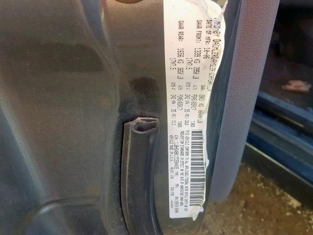 1J8HG48K17C554435 - 2007 JEEP COMMANDER ნაცრისფერი ფოტო 10