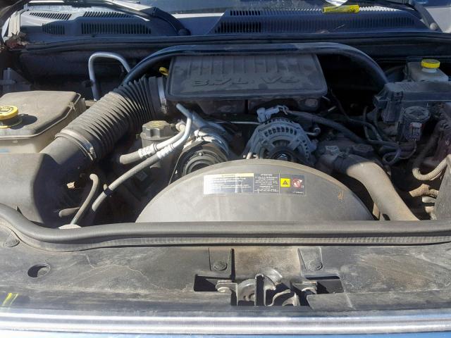 1J8HG48K17C554435 - 2007 JEEP COMMANDER ნაცრისფერი ფოტო 7