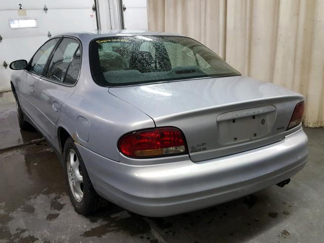 1G3WH52H7YF129011 - 2000 OLDSMOBILE INTRIGUE G SILVER photo 3