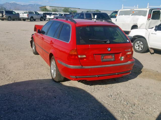 WBAEP33404PF04370 - 2004 BMW 325 XIT RED photo 3