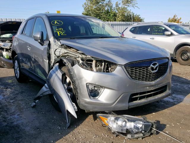 JM3KE2BE9E0327204 - 2014 MAZDA CX-5 SPORT GRAY photo 1