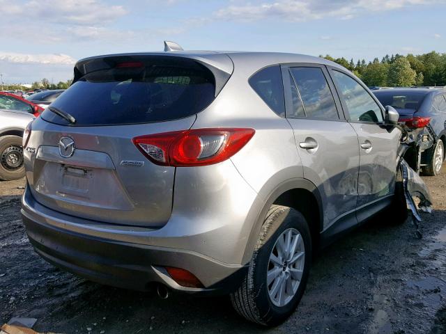 JM3KE2BE9E0327204 - 2014 MAZDA CX-5 SPORT GRAY photo 4