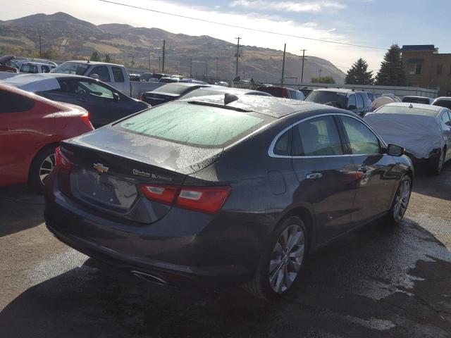 1G1ZH5SXXGF225646 - 2016 CHEVROLET MALIBU PRE 石墨色 照片 4