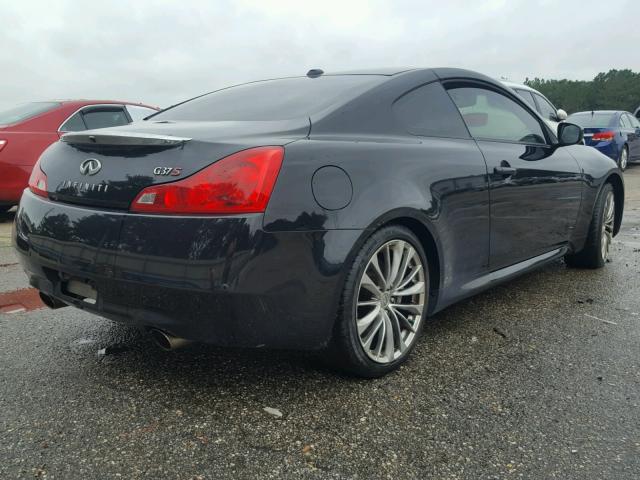 JN1CV6EK1CM421754 - 2012 INFINITI G37 BASE BLACK photo 4