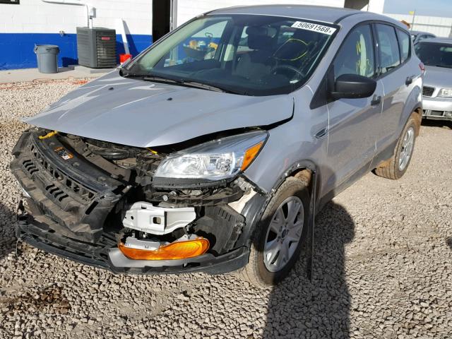 1FMCU0F73GUA21445 - 2016 FORD ESCAPE S SILVER photo 2