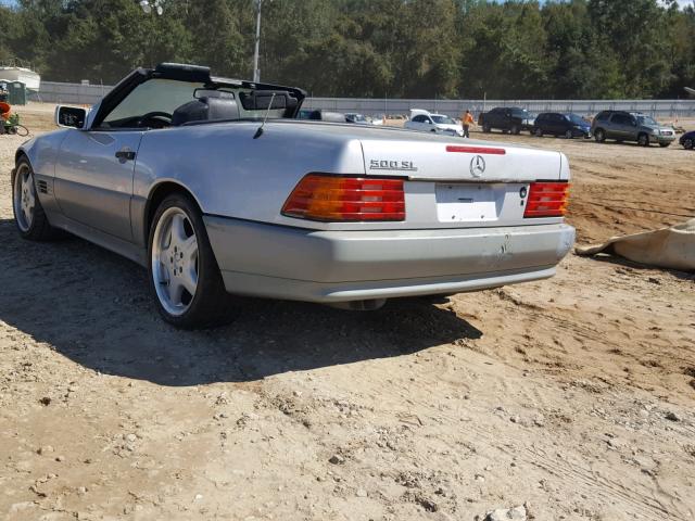 WDBFA66EXLF006840 - 1990 MERCEDES-BENZ 500 SL SILVER photo 3