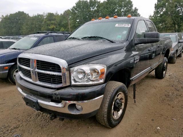 1D7KS28D67J610999 - 2007 DODGE RAM 2500 S Սև լուսանկար 2