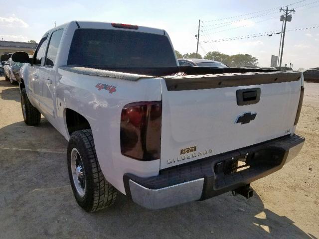 2GCEK13M971651565 - 2007 CHEVROLET SILVERADO WHITE photo 3