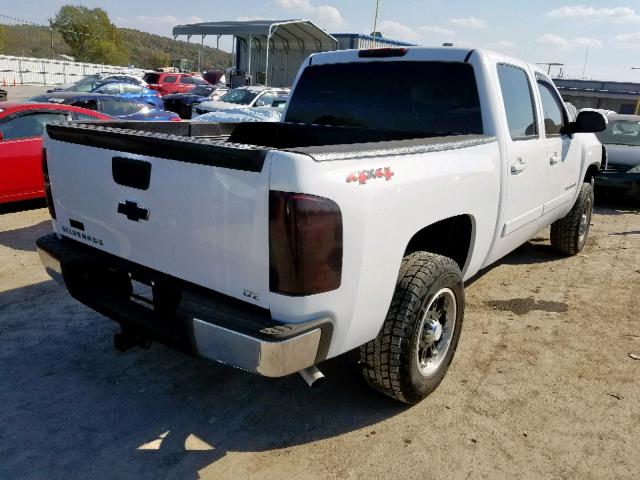 2GCEK13M971651565 - 2007 CHEVROLET SILVERADO WHITE photo 4