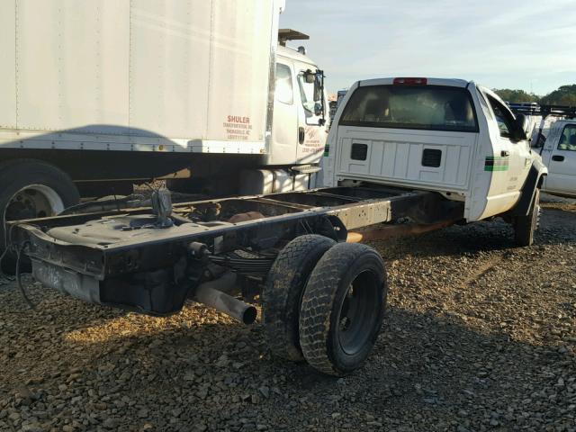 3D6WC76A88G123928 - 2008 DODGE RAM 5500 S WHITE photo 4