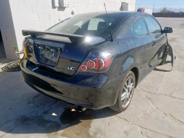 JTKDE167780245914 - 2008 TOYOTA SCION TC შავი ფოტო 4